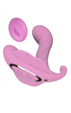 5840 VIBRADOR CALCINHA E PTO G BEIJING rosa - Sex Shop em Curitiba