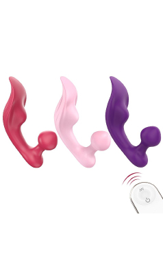 7082 Vibrador de Calcinha + Plug Chomper rx - Sex Shop em Curitiba