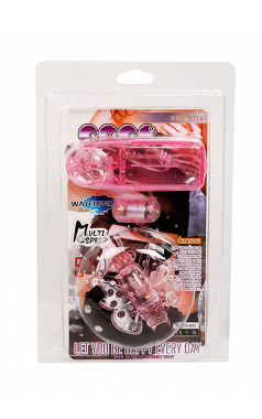 6071 Cinta Vibratoria C/Form. Borbolet Baile rx - Sex Shop em Curitiba