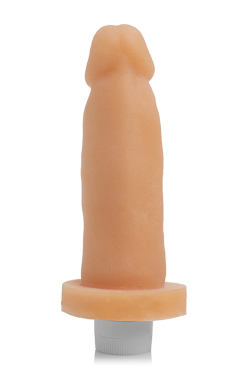 CYB04 PROTESE CYBER SKIN C/VIBRO PELE 14,5CM X4 - Sex Shop em Curitiba