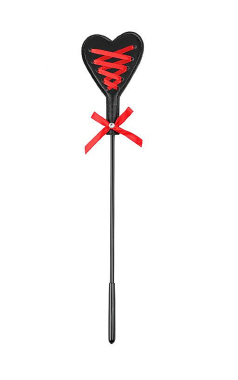 8758 Chibata de Coracao Tam. 44 cm pr - Sex Shop em Curitiba