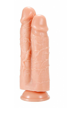 6844 PROTESE DILDO GEMEOS 2 EM 1 - 26,1 CM - Sex Shop em Curitiba