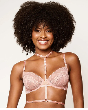 5646 CHOKER STRAPPY HUCHETTE nude U - Sex Shop em Curitiba