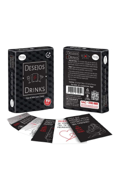 LD037 BARALHO DESEJOS - DRINKS - Sex Shop em Curitiba