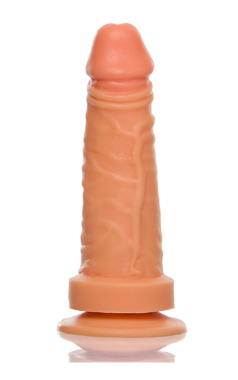 ADAO22A PROTESE C/VENTOSA PELE 14,5X4CM - Sex Shop em Curitiba