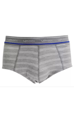 160C3-04 CUECA SLIP LISTR MESCL (GG) - Sex Shop em Curitiba