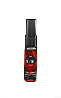 5099 FACILITADOR ORAL GARGANTA PROFUNDA MORANGO 15ML - Sex Shop em Curitiba