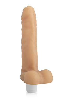 CYB040 PROTESE CYBER SKIN C/ESCROT. 17,5CM - Sex Shop em Curitiba