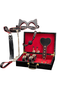 8110 Kit Maleta Sado Luxo verm - Sex Shop em Curitiba