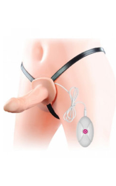 CT016 CINTA C/CAPA PENIANA VIBR AJUST. 16CM - Sex Shop em Curitiba