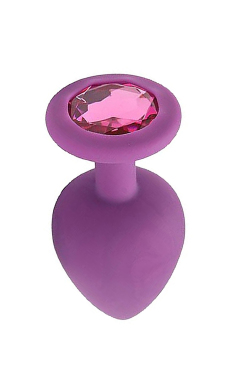 7202 PLUG ANAL SILICONE 7,5cm P - Sex Shop em Curitiba