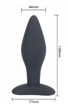 5867 Plug Anal Conico 2960 -Tam M - Sex Shop em Curitiba