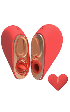 ME173 ESTIMULADOR DUPLO VIBRADOR/PULSADOR - Sex Shop em Curitiba