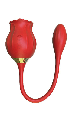 8285 Rosa c/Pulsador Clitoris e Ponto G Snak verm - Sex Shop em Curitiba