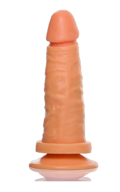 ADAO22C PRÓTESE 6 C/VENTOSA PELE 14,5X4CM - Sex Shop em Curitiba