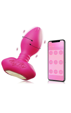 8497 Plug Anal  Rotacao c/ APP - Sex Shop em Curitiba