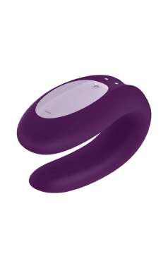 SAT62 VIBRADOR SATISFYER DOUBLE JOY rx - Sex Shop em Curitiba