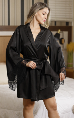 3722 ROBE EM CETIM - Sex Shop em Curitiba