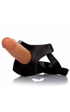 ADAO27 CINTA C/PRÓTESE PELE 14,5 X4CM - Sex Shop em Curitiba