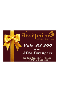 Vale Presente Más Intenções R$ 300 - Sex Shop em Curitiba